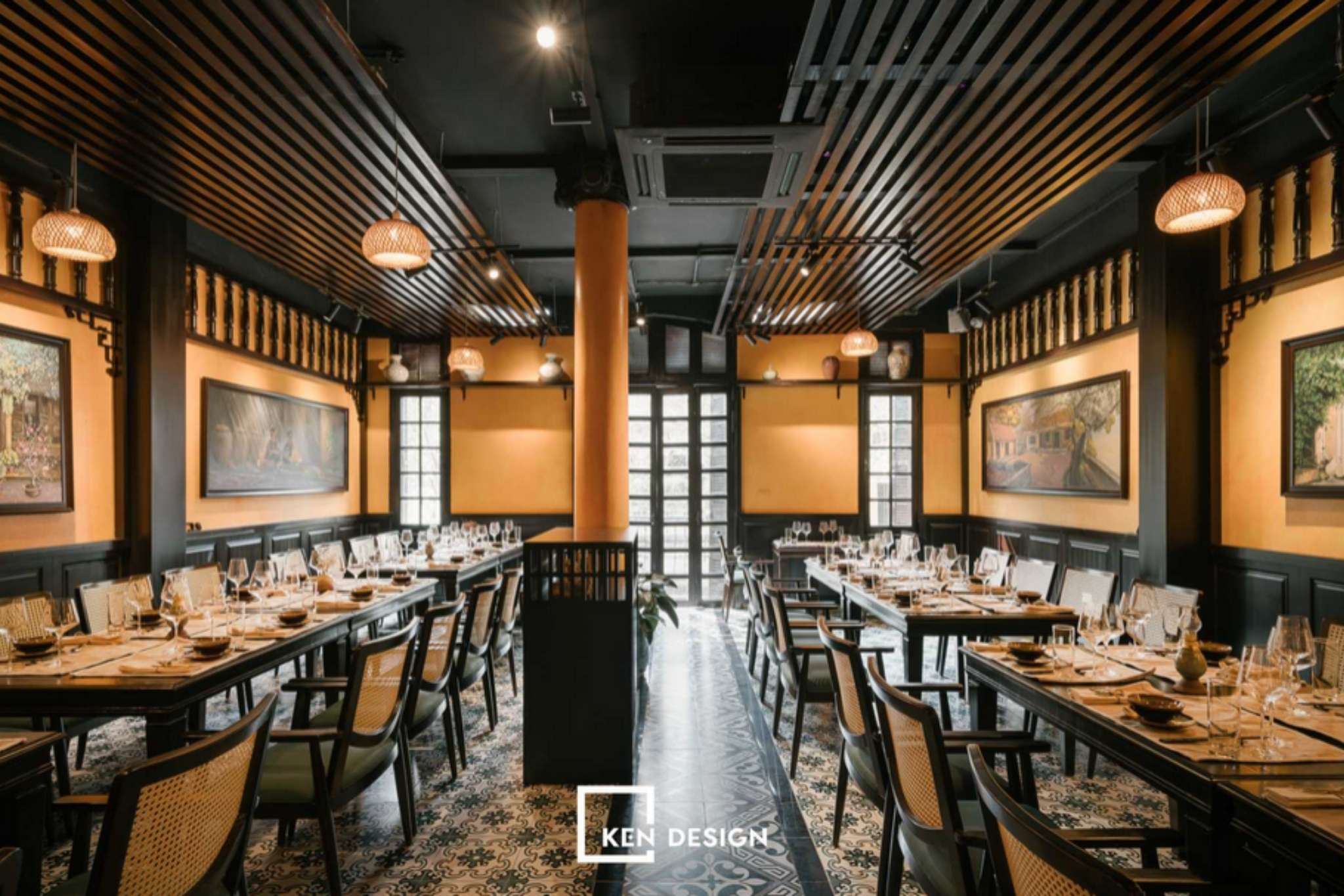 lựa chọn phong cách cho thiết kế nhà hàng Việt tại Úc